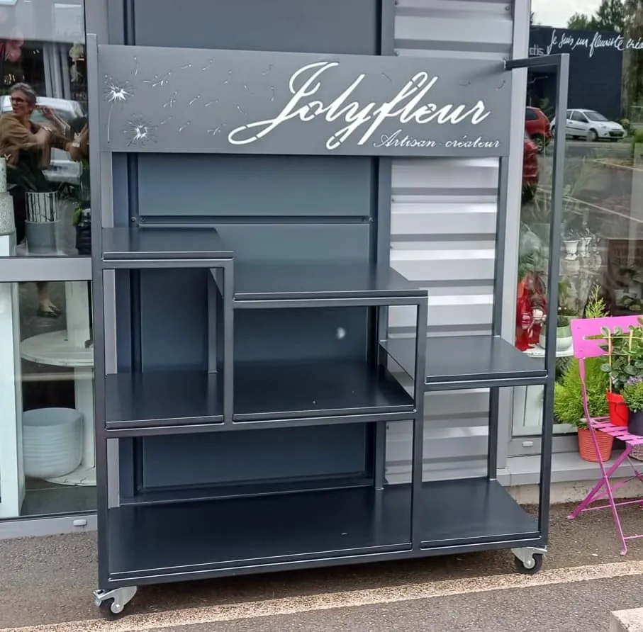 Chariot pour boutique Jolyfleur Thiers