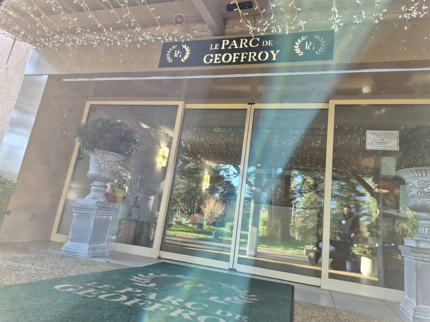 Enseigne Parc de Geoffroy