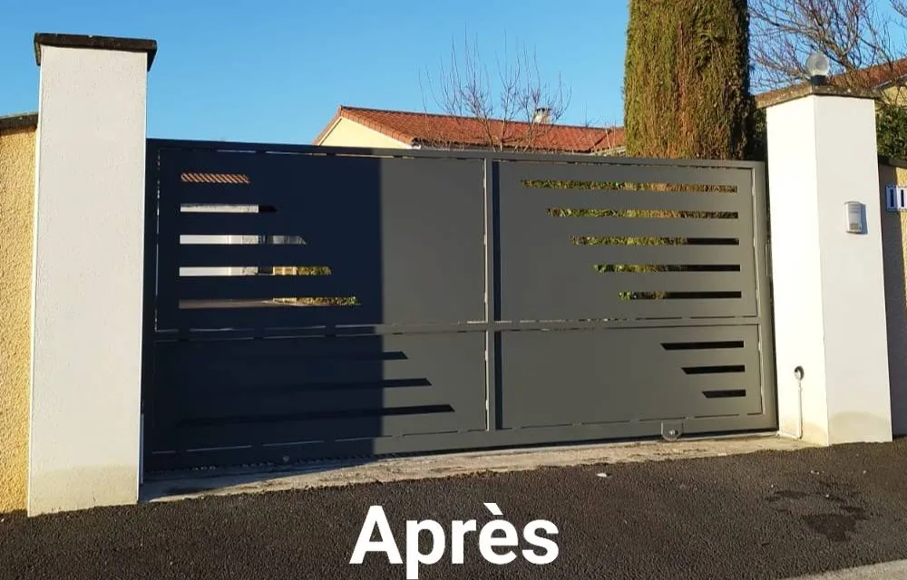 Portails à Thiers - Portail coulissant | AL Métallerie